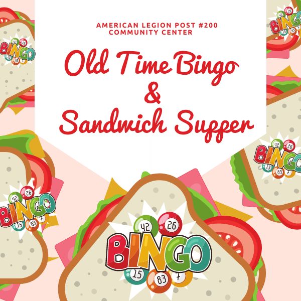 Holyrood - Old Time Bingo & Sandwich Supper