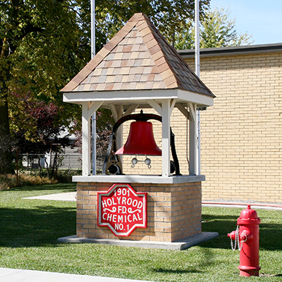 Holyrood - Fire Department Sign