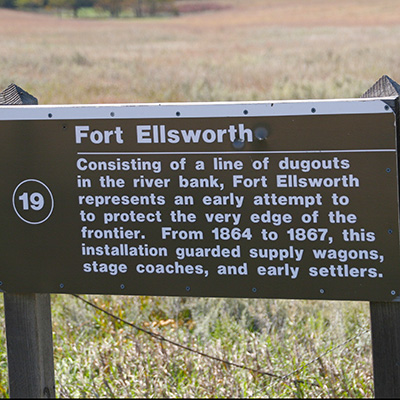 Kanopolis - Fort Ellsworth Site / Tours